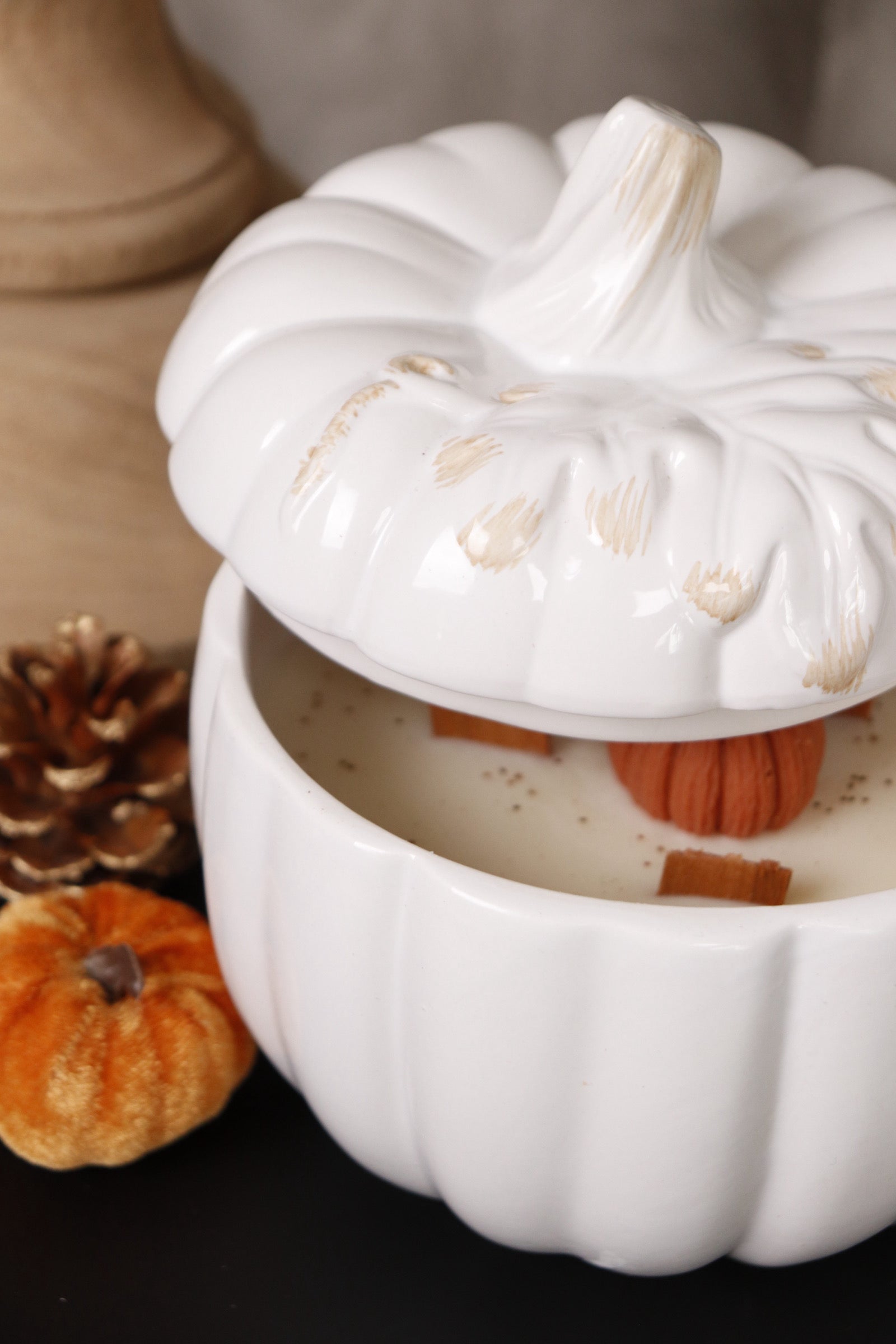 Golden pumpkin gyertya - LIMITÁLT DARABSZÁM