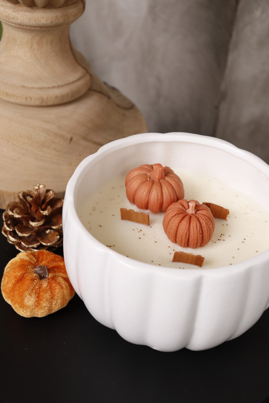 Golden pumpkin gyertya - LIMITÁLT DARABSZÁM