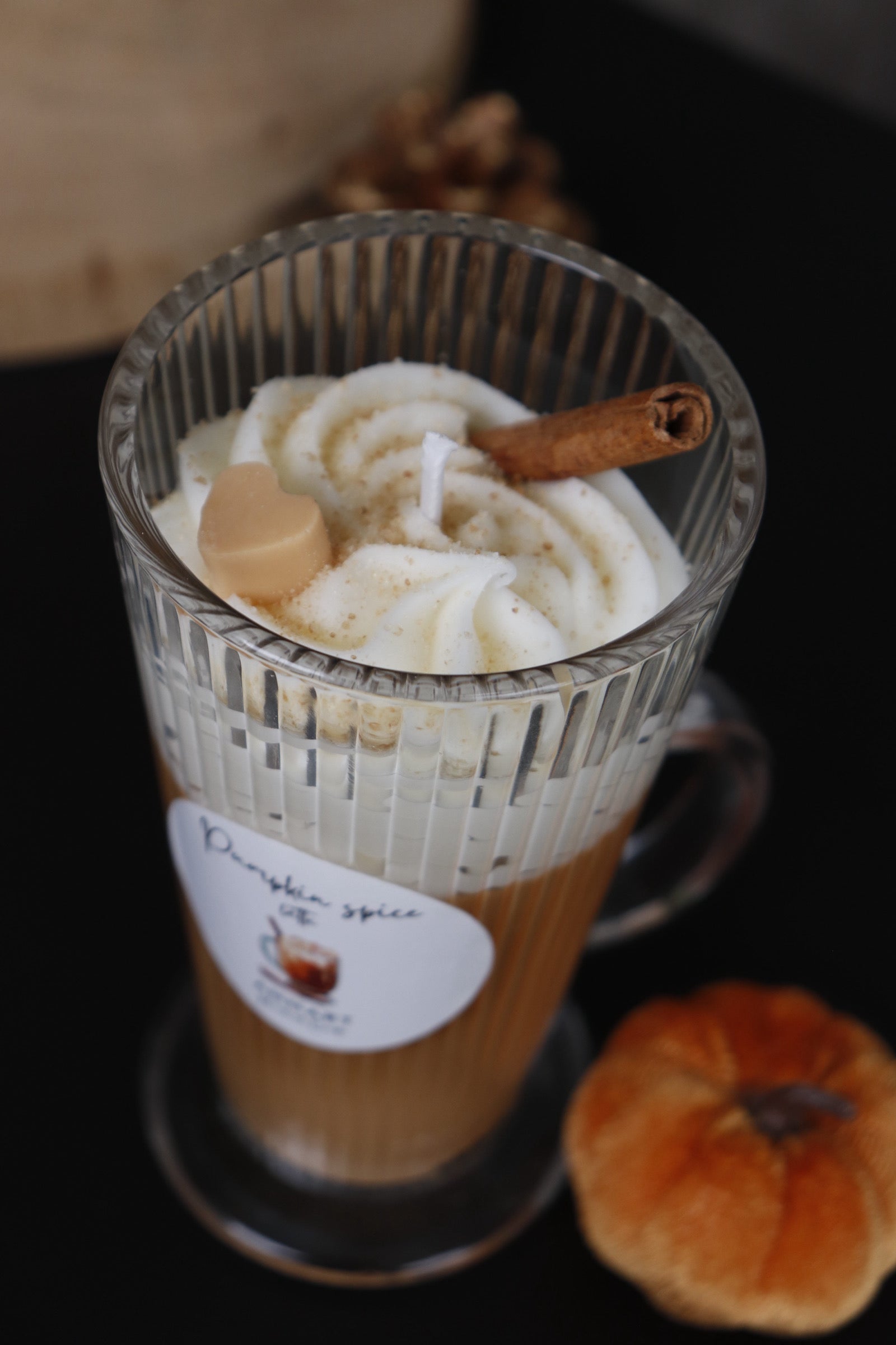 Pumpkin Spice Latte gyertya