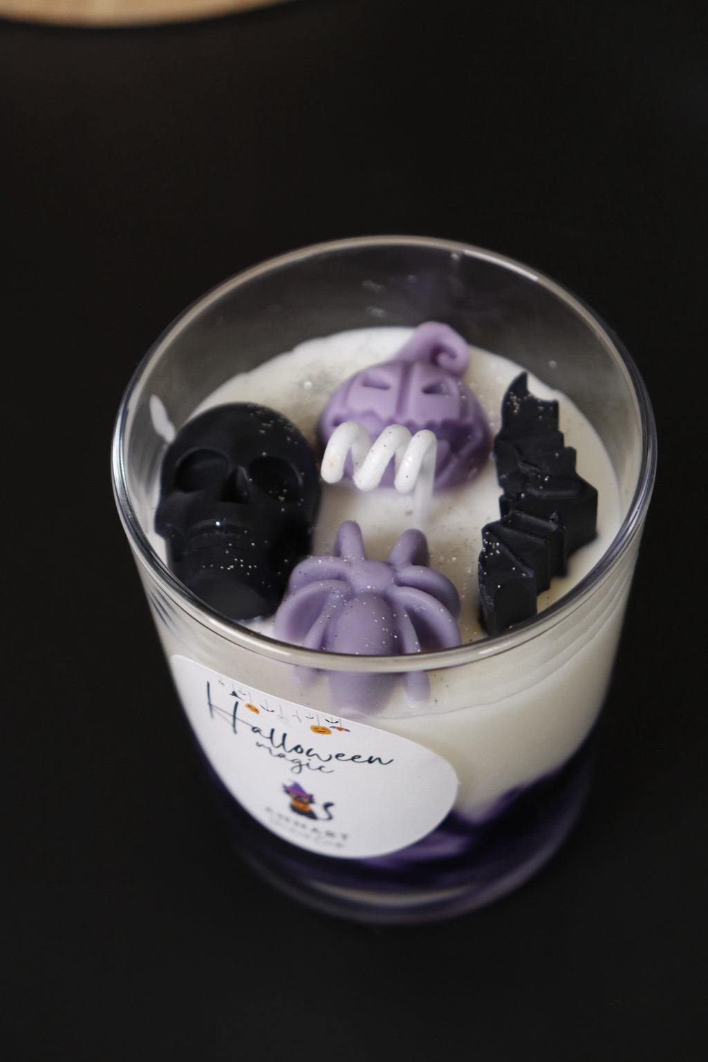 Halloween magic candle