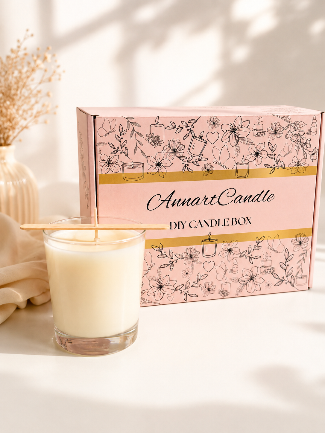 Pour & Glow – DIY Candle Box