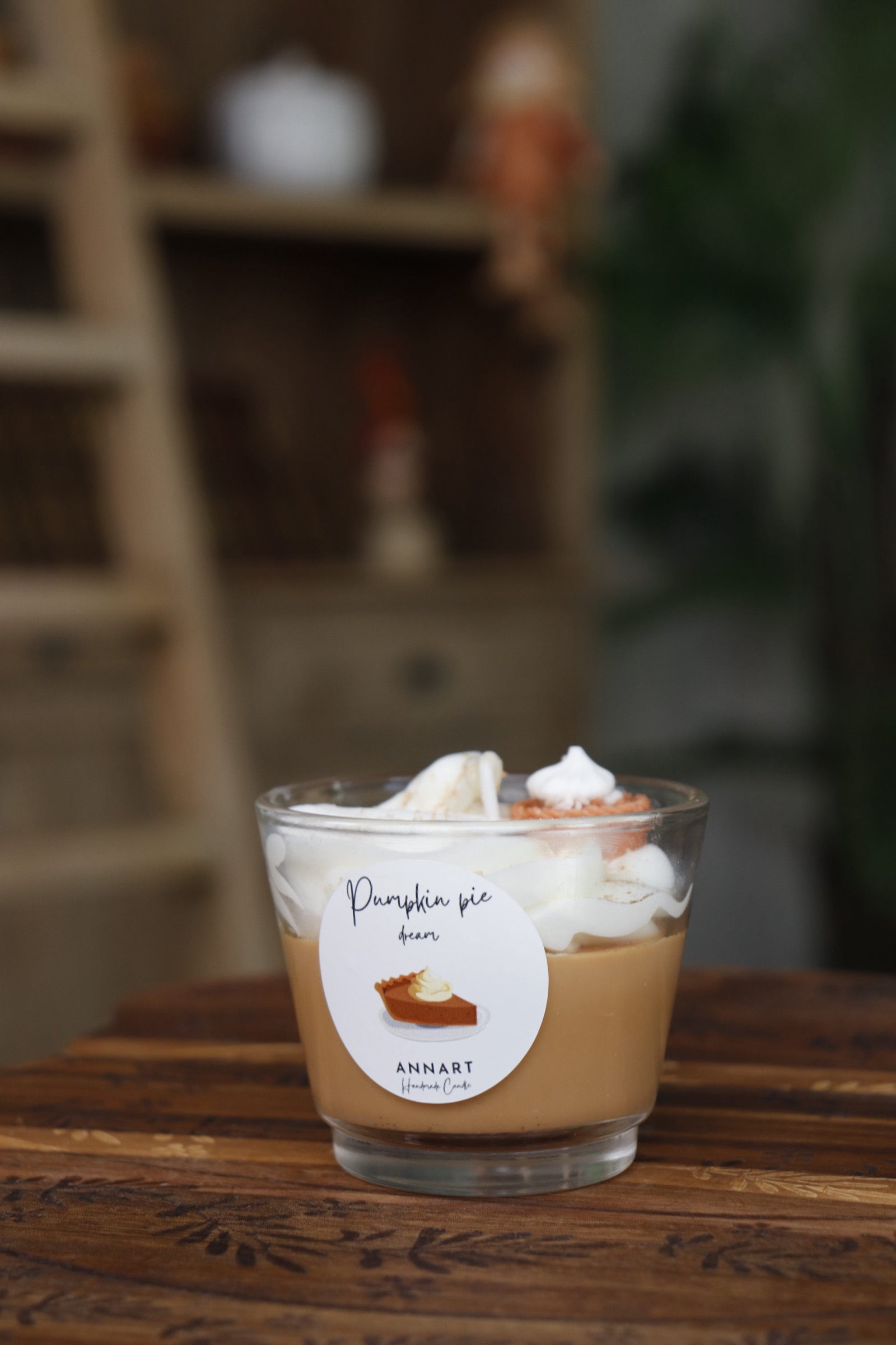 Mini Pumpkin Pie Candle