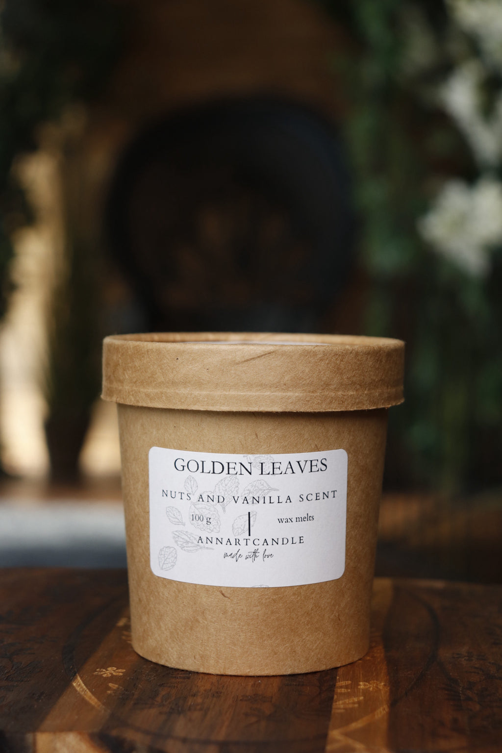 Golden Leaves Wax Melt