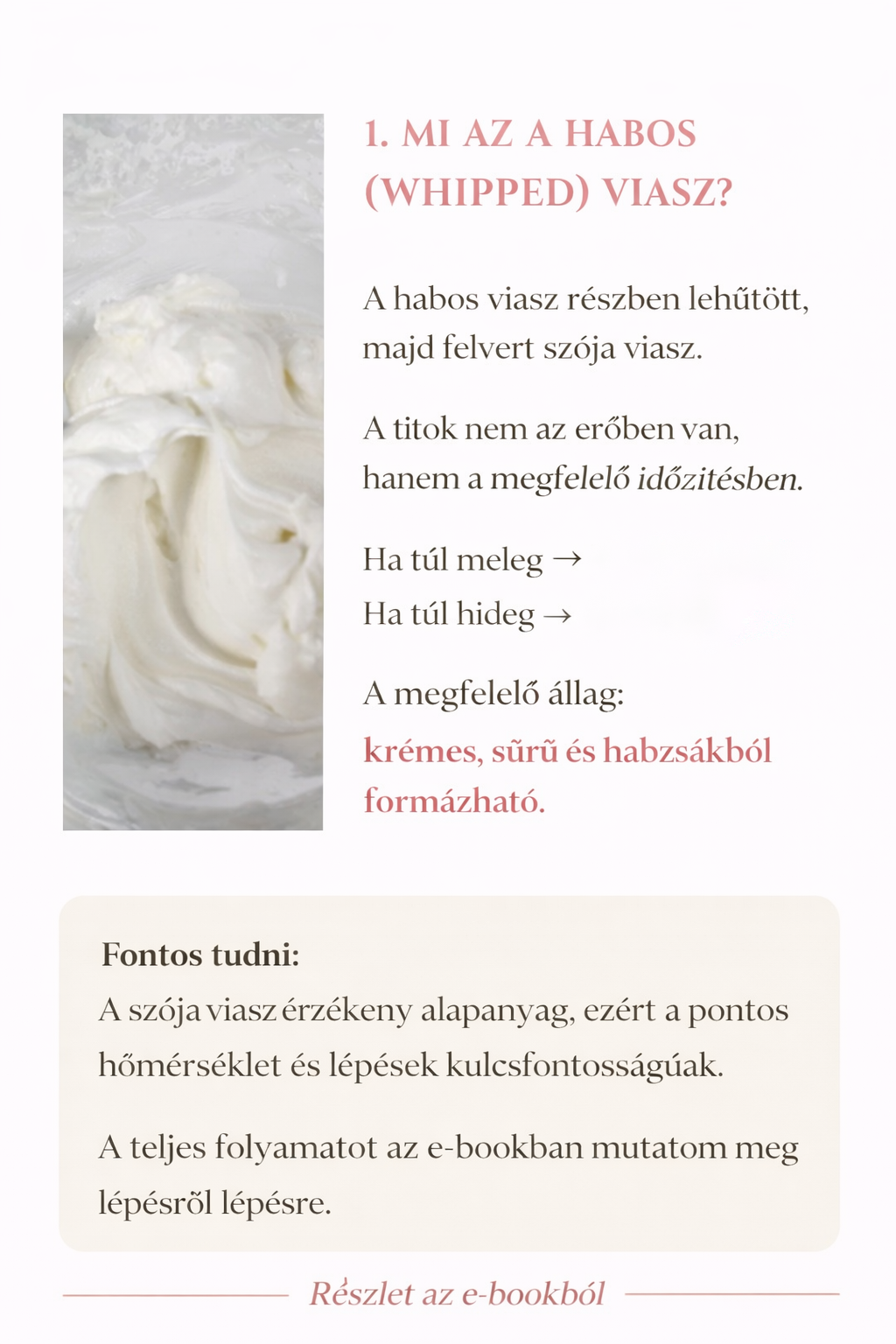 Habos & Desszert Gyertyák Készítése – E-book