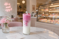Strawberry milkshake gyertya