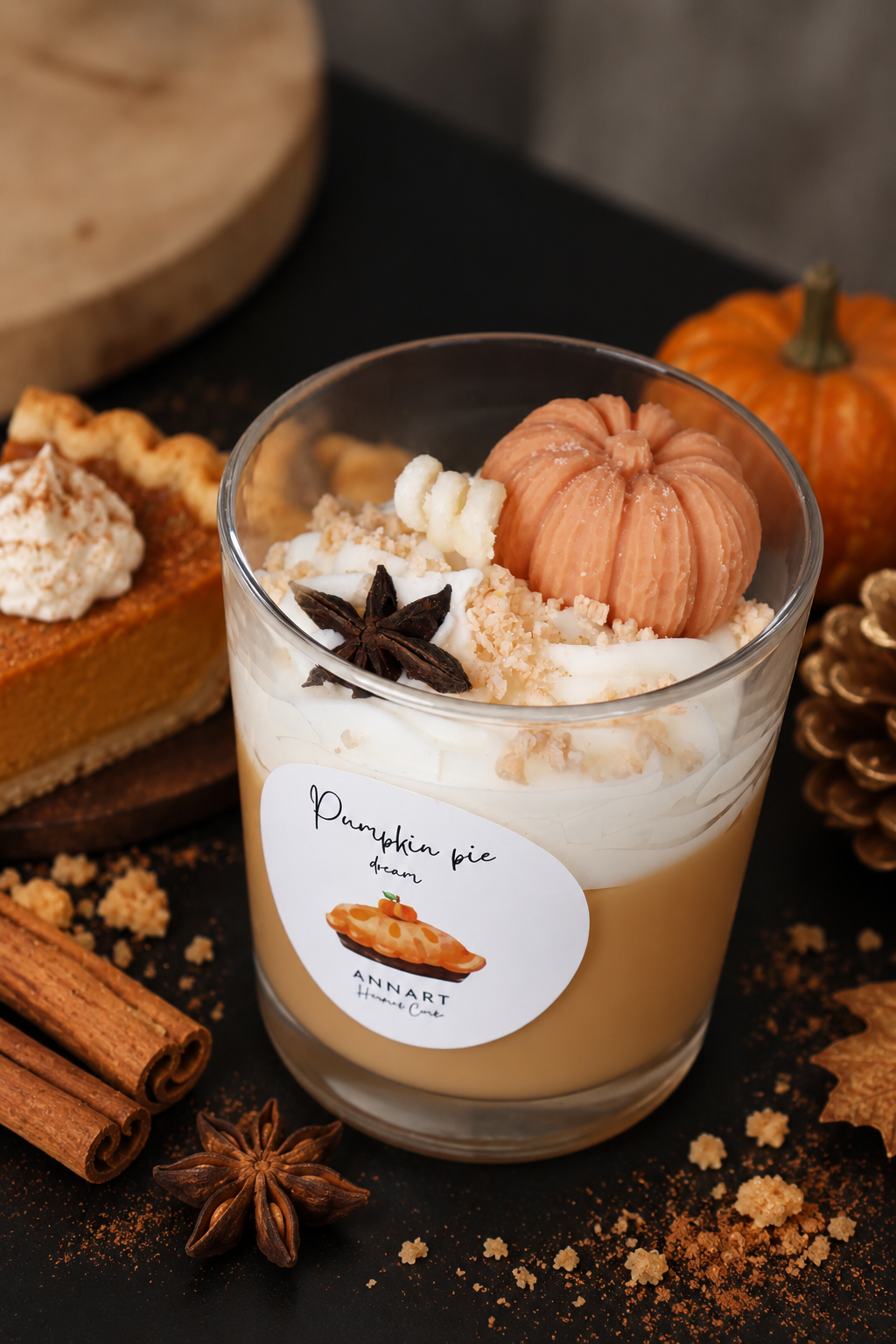 Pumpkin Pie gyertya