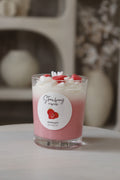 Strawberry Cupcake gyertya