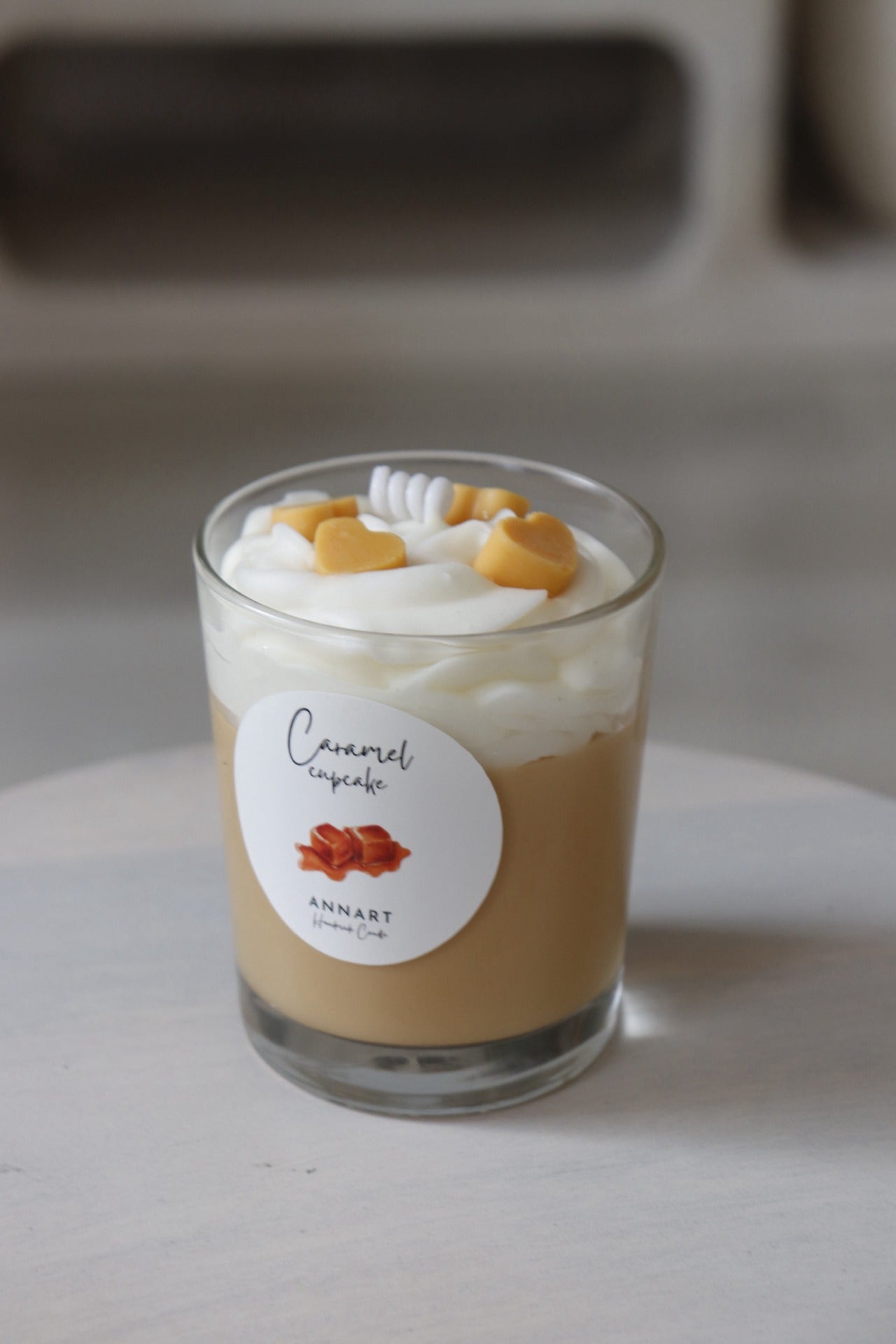 Caramel Cupcake Candle
