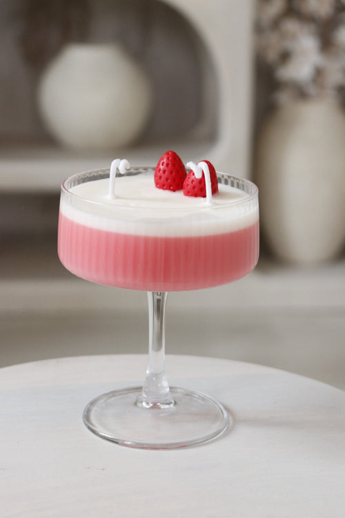 Strawberry colada gyertya