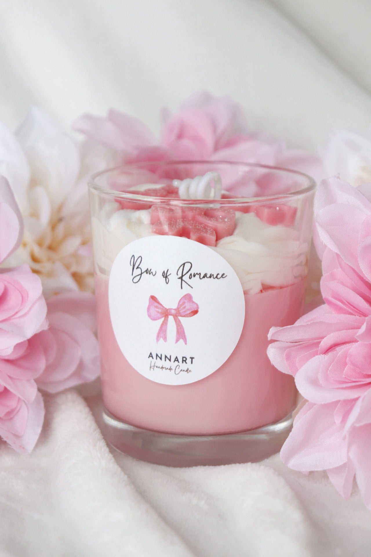 Bow of Romance candle